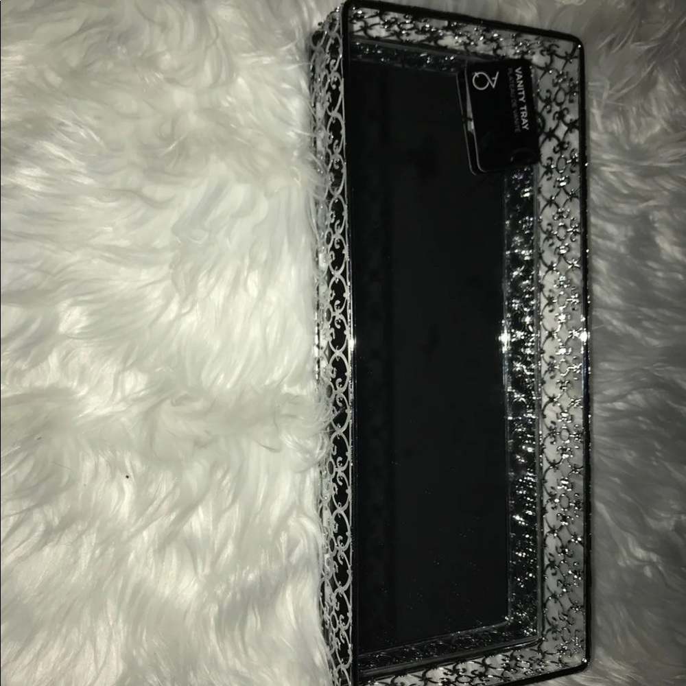 Silver Vanity Tray | Silver Mirror Tray